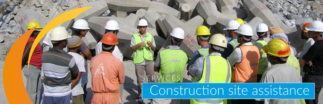 Construction site assistance