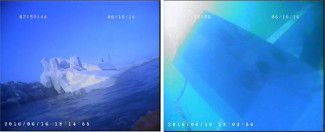 Plateforme ouest Ile de Das - IGD EXPANSION (IGD-E... Pose de blocs CORE-LOC™ sous l’eau.