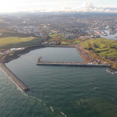 Aberdeen Harbour aerial view - ACCROPODE™ II Aberdeen Harbour aerial view - ACCROPODE™ II
