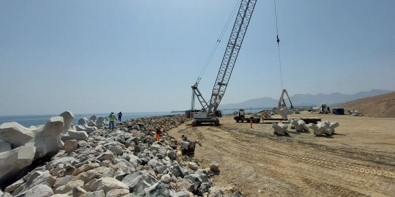 Dibba bulk terminal_UAE_ACCROPODE™ II & ACCROBERM™ I project  Dibba bulk terminal_UAE_ACCROPODE™ II & ACCROBERM™ I project