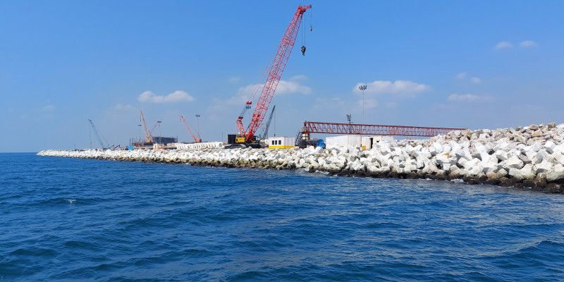 Udandugi Captive Coal Jetty-India-ACCROPODE™ II Udandugi Captive Coal Jetty-India-ACCROPODE™ II