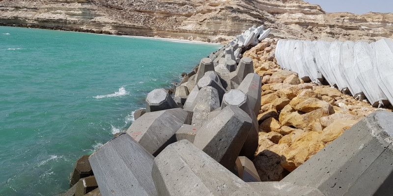 Duqm fishery harbour - Oman - CORE-LOC™ Duqm fishery harbour - Oman - CORE-LOC™